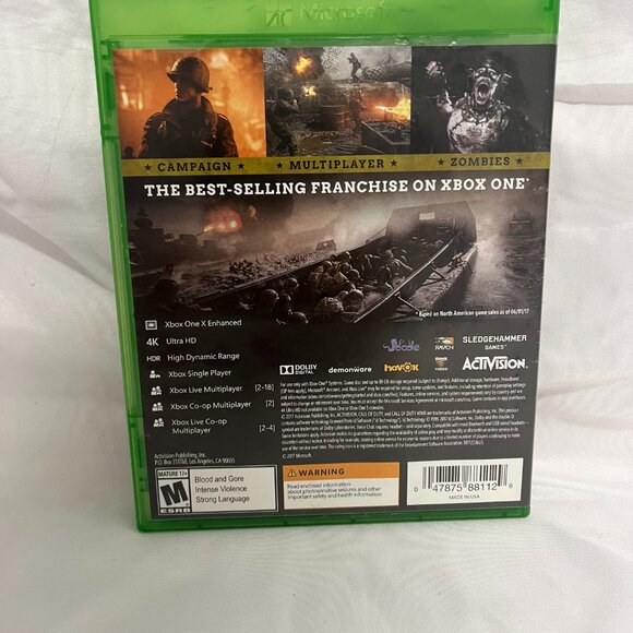 Call of Duty: WWII (Xbox One) – Experience the Intensity of WWII! - Picture 2 of 4